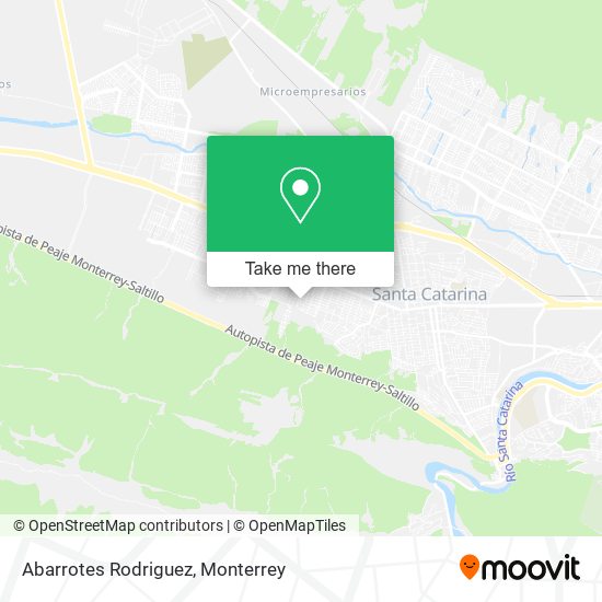 Mapa de Abarrotes Rodriguez