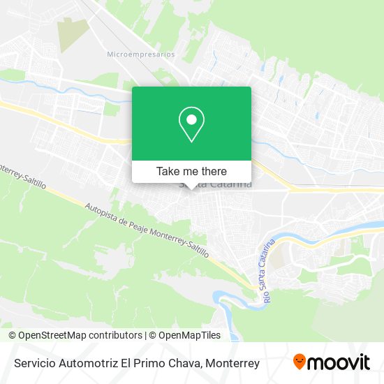 Servicio Automotriz El Primo Chava map