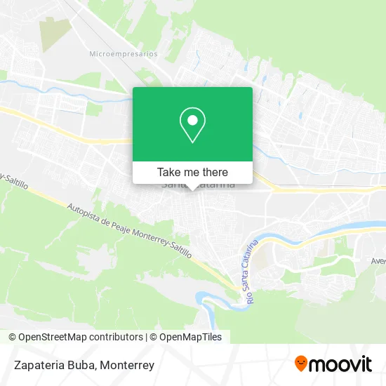Mapa de Zapateria Buba