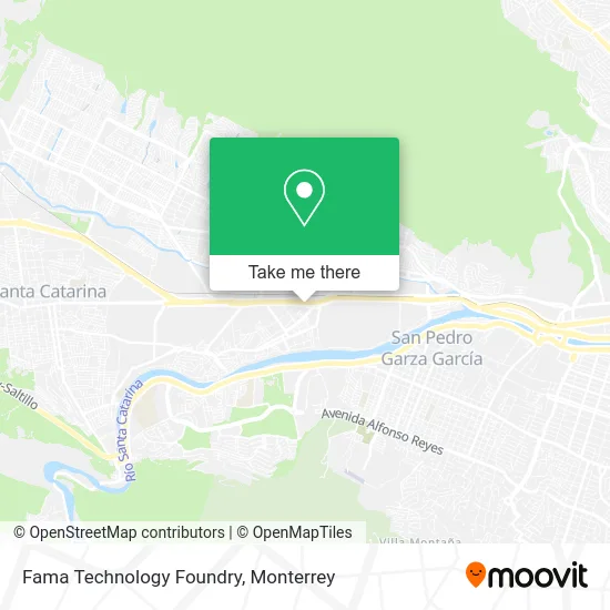 Fama Technology Foundry map