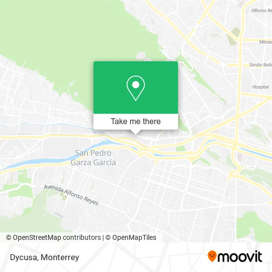 Mapa de Dycusa