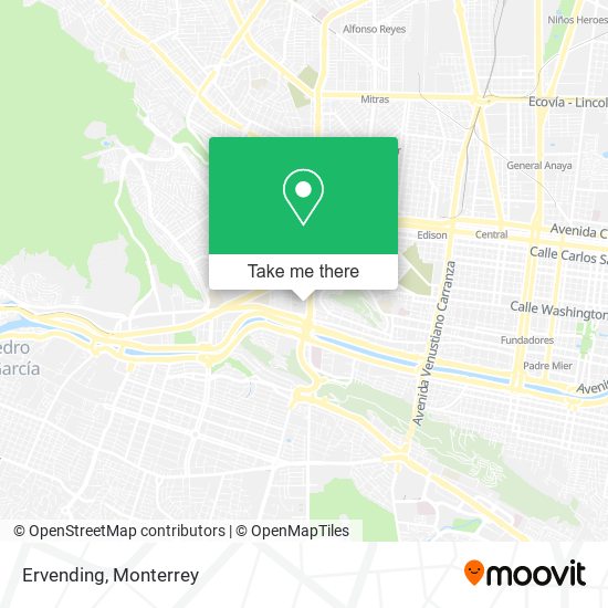 Mapa de Ervending