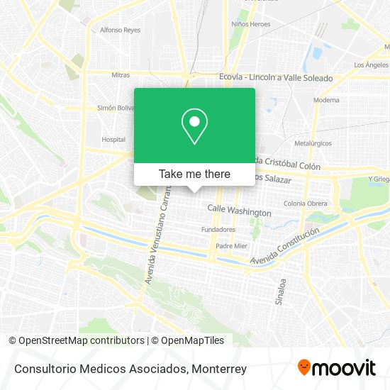 Consultorio Medicos Asociados map