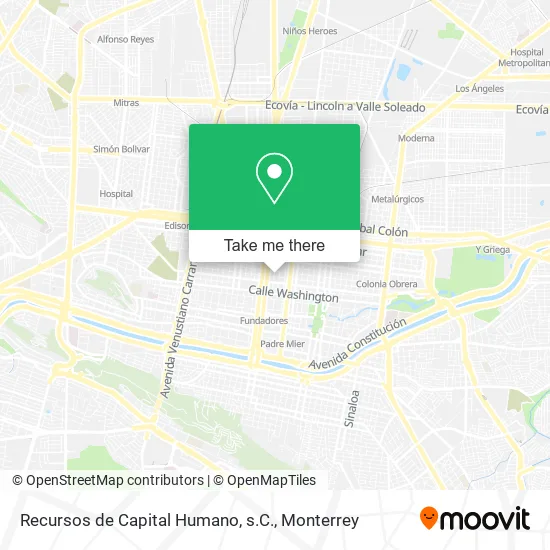 Mapa de Recursos de Capital Humano, s.C.