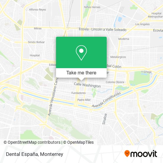 Mapa de Dental España
