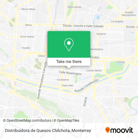 Distribuidora de Quesos Chilchota map
