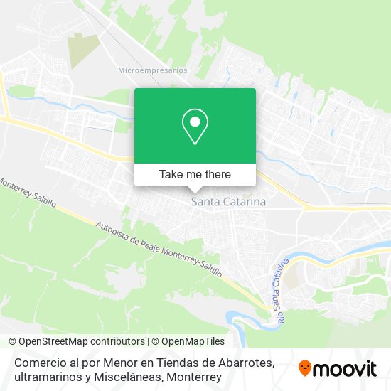 Comercio al por Menor en Tiendas de Abarrotes, ultramarinos y Misceláneas map