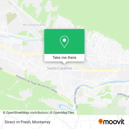 Direct m Fresh map