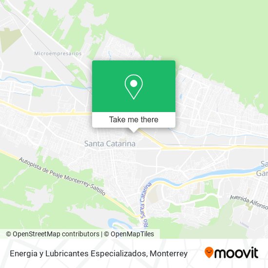 Energia y Lubricantes Especializados map