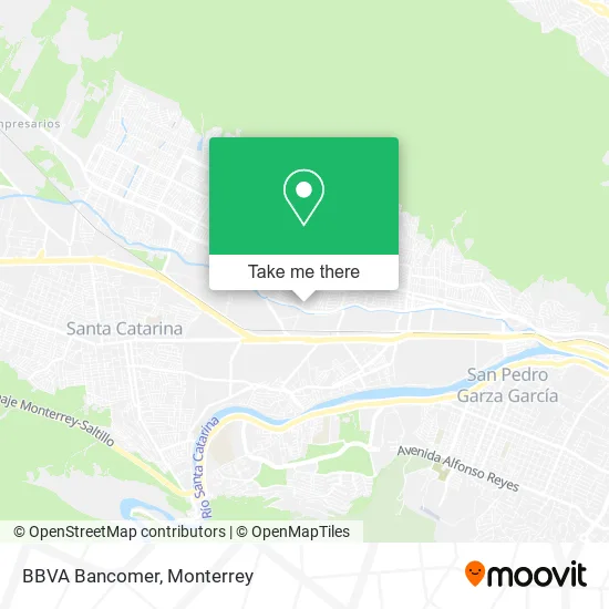BBVA Bancomer map