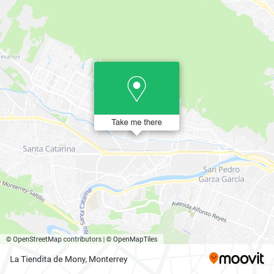 La Tiendita de Mony map