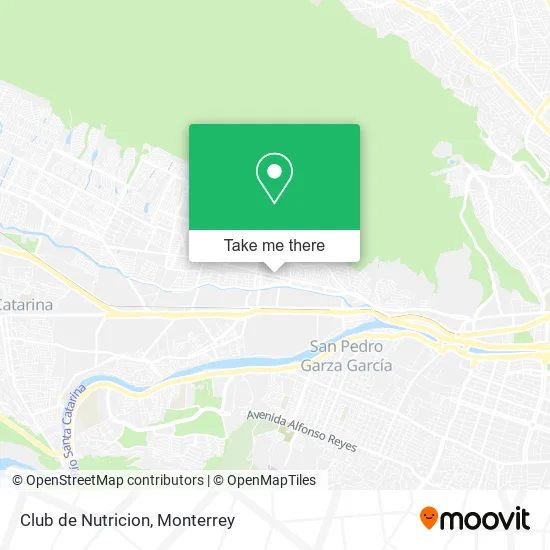 Club de Nutricion map