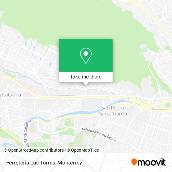 Mapa de Ferreteria Las Torres
