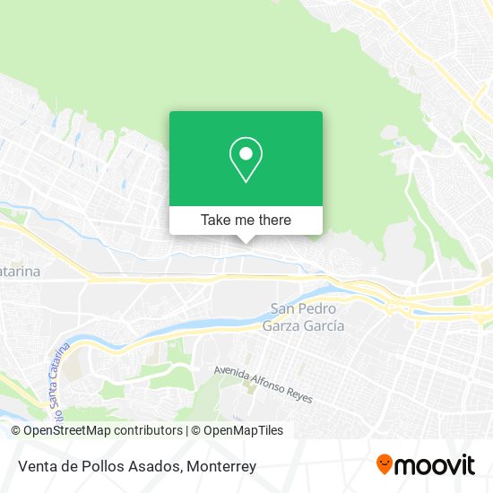 Mapa de Venta de Pollos Asados