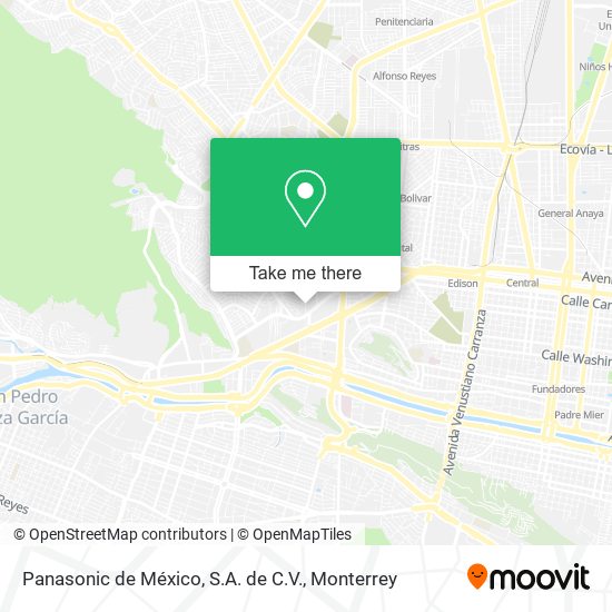 Panasonic de México, S.A. de C.V. map