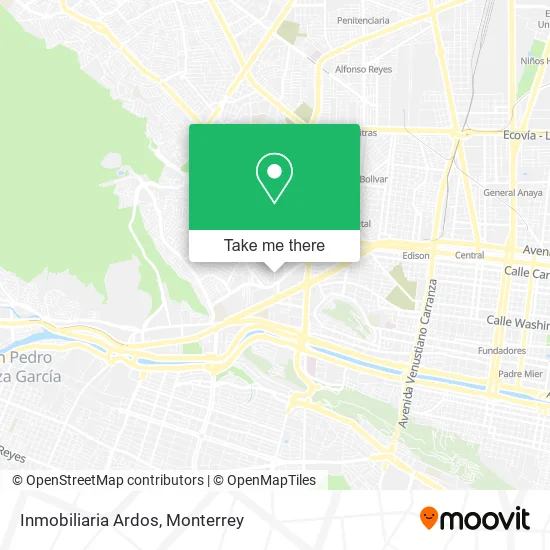 Inmobiliaria Ardos map