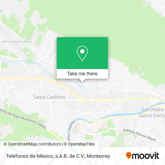Teléfonos de México, s.A.B. de C.V. map