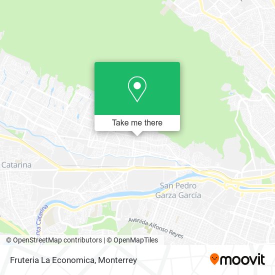 Mapa de Fruteria La Economica