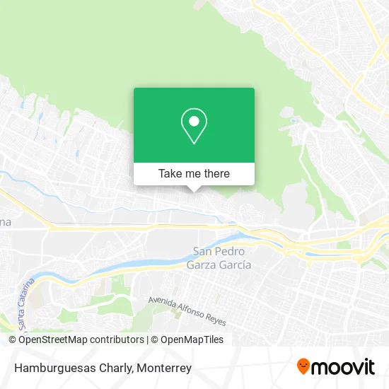 Hamburguesas Charly map