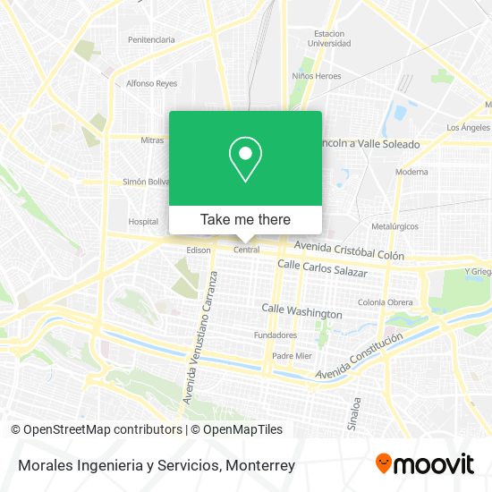 Morales Ingenieria y Servicios map