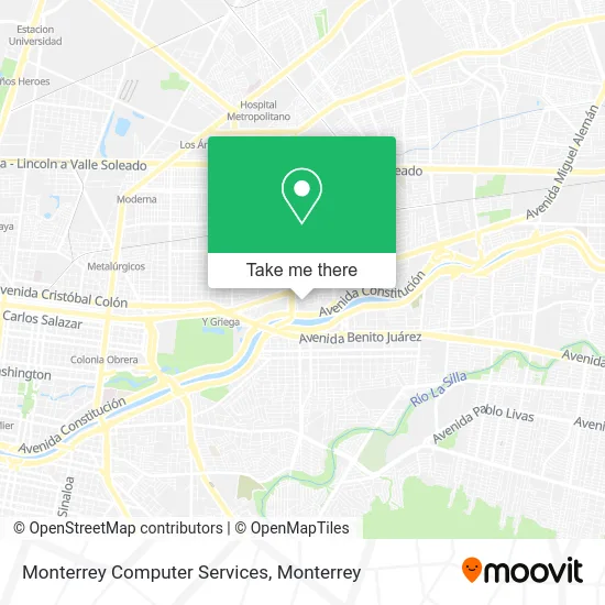 Monterrey Computer Services map