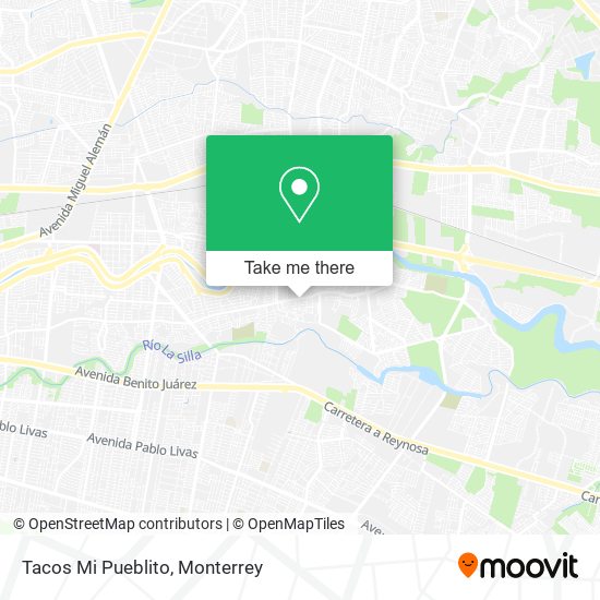 Tacos Mi Pueblito map
