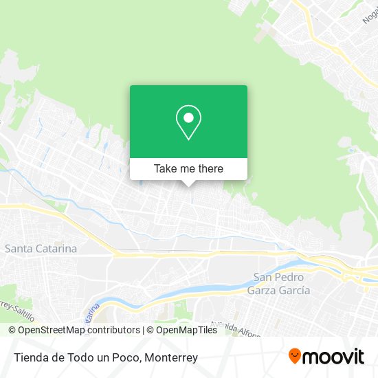 Tienda de Todo un Poco map