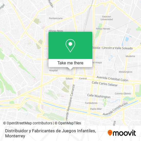 Distribuidor y Fabricantes de Juegos Infantiles map