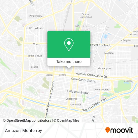 Amazon map