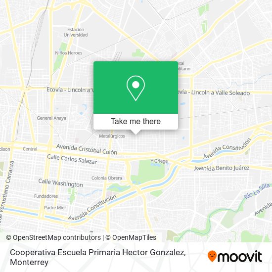 Cooperativa Escuela Primaria Hector Gonzalez map