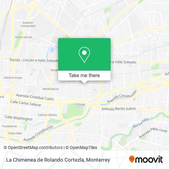 Mapa de La Chimenea de Rolando Cortezla