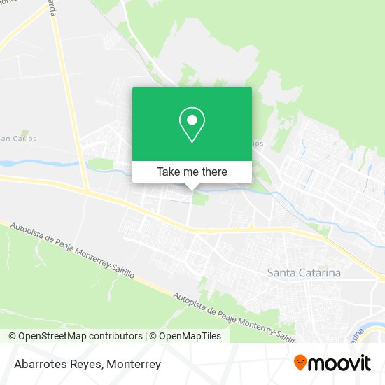 How to get to Abarrotes Reyes in Nuevo León by Bus?