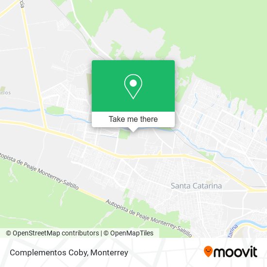 Mapa de Complementos Coby