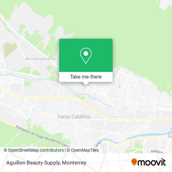 Mapa de Aguillon Beauty Supply
