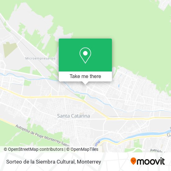 Sorteo de la Siembra Cultural map
