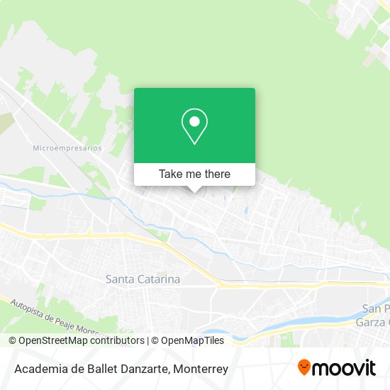 Academia de Ballet Danzarte map