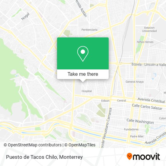 Puesto de Tacos Chilo map