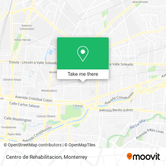 Centro de Rehabilitacion map