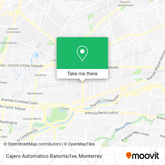 Cajero Automático Banorte/Ixe map