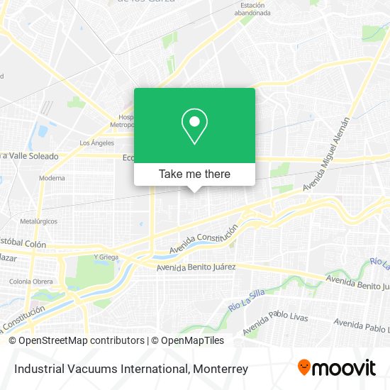 Industrial Vacuums International map