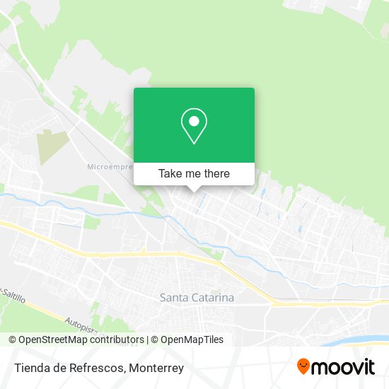 Mapa de Tienda de Refrescos