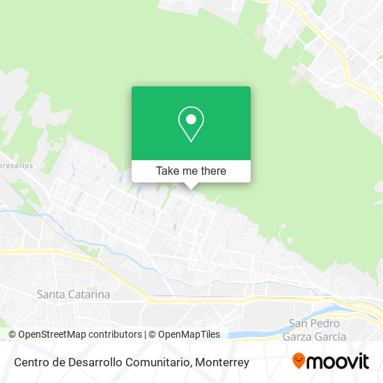 Centro de Desarrollo Comunitario map
