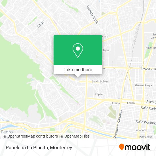Papelería La Placita map