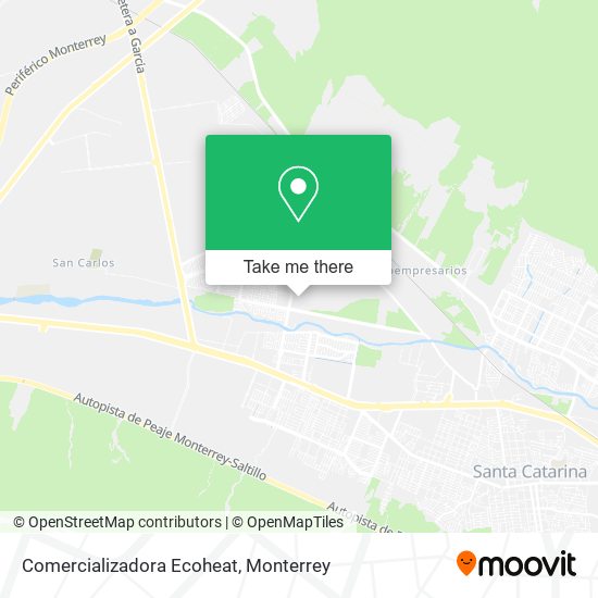 Comercializadora Ecoheat map