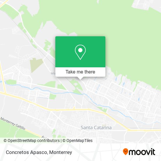 Mapa de Concretos Apasco