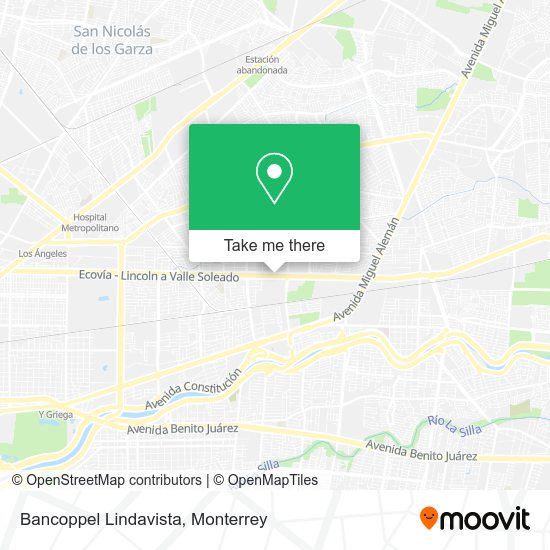 Bancoppel Lindavista map