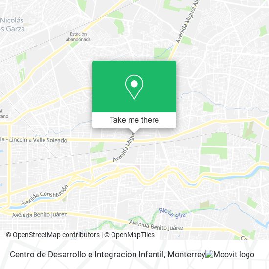 Centro de Desarrollo e Integracion Infantil map