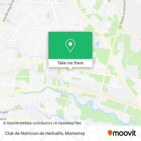 Club de Nutricion de Herbalife map