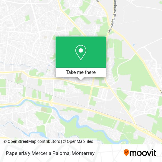 Mapa de Papeleria y Merceria Paloma