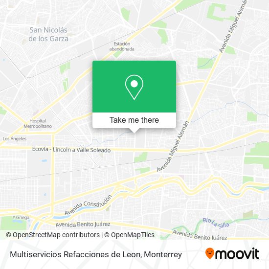 Multiservicios Refacciones de Leon map